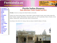 Tablet Screenshot of floridaindia.us